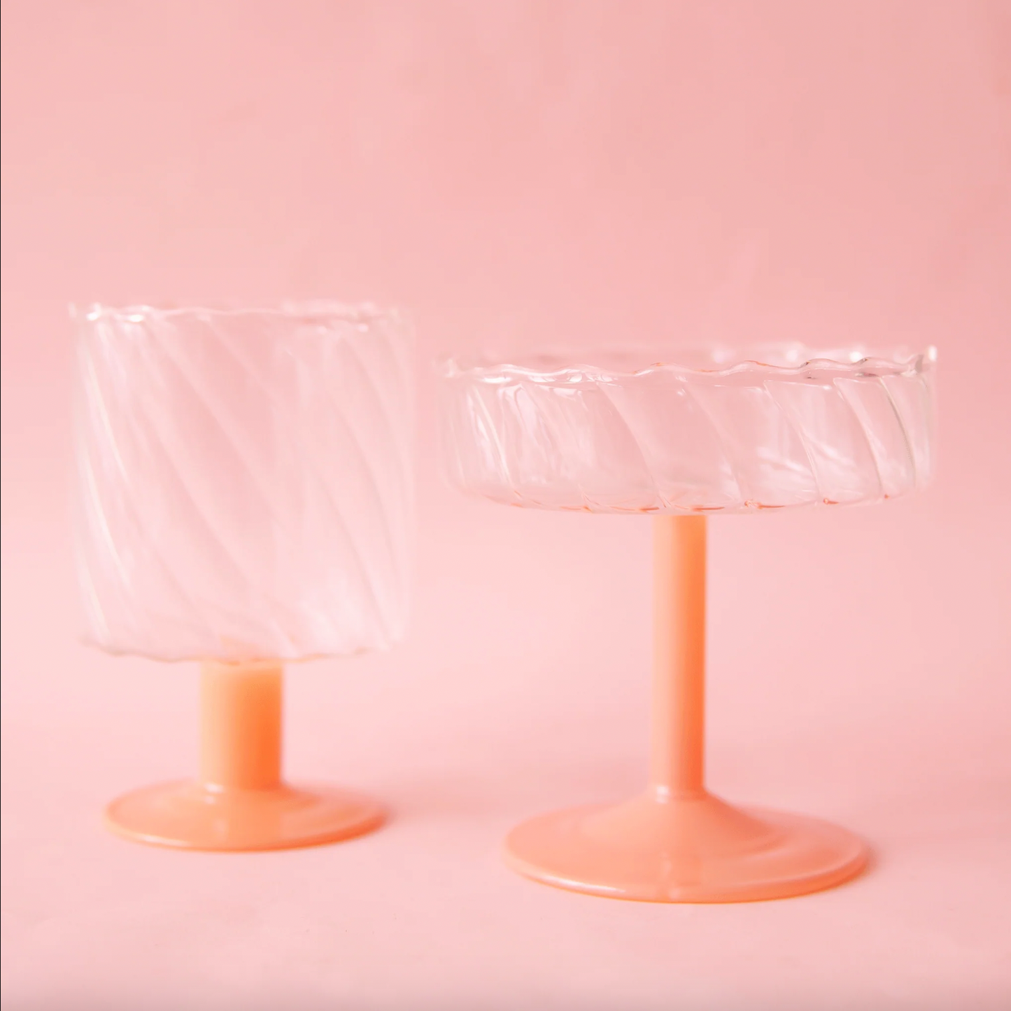 Nova Glassware | Peach | Wine