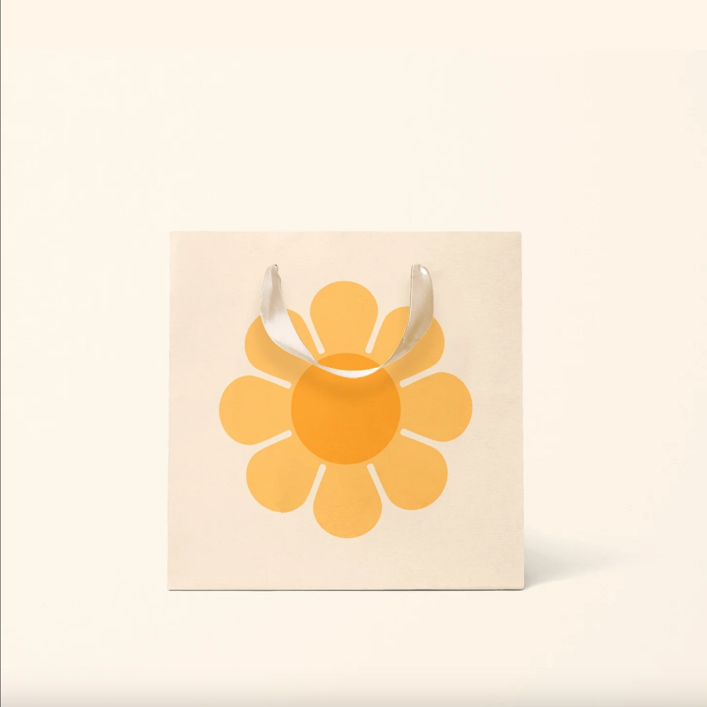 Retro Flower Gift Bag | Marigold