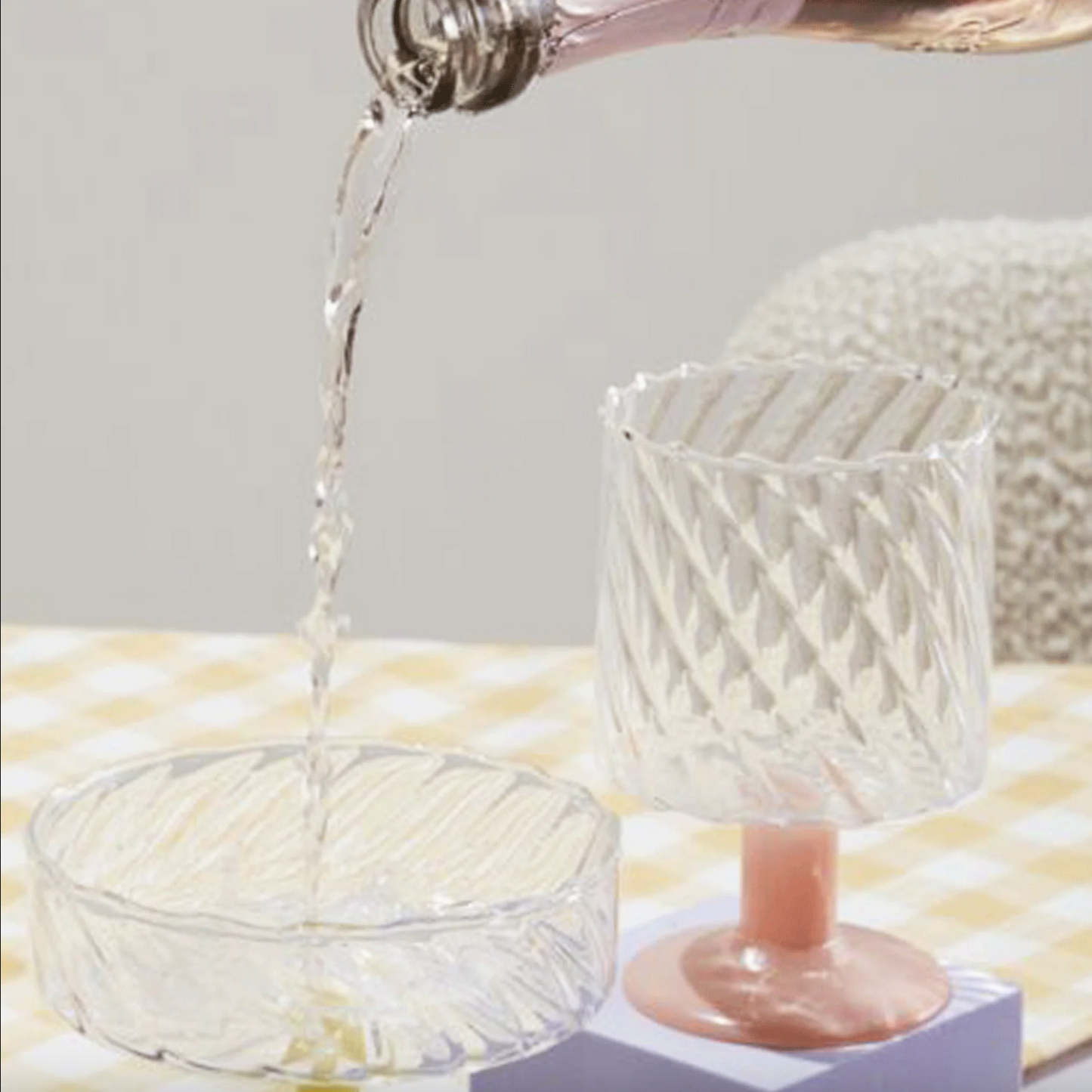 Nova Glassware | Peach | Wine